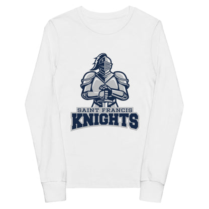 Performance | Youth Long Sleeve T-Shirt | Saint Francis School | Valor Athletics Logo