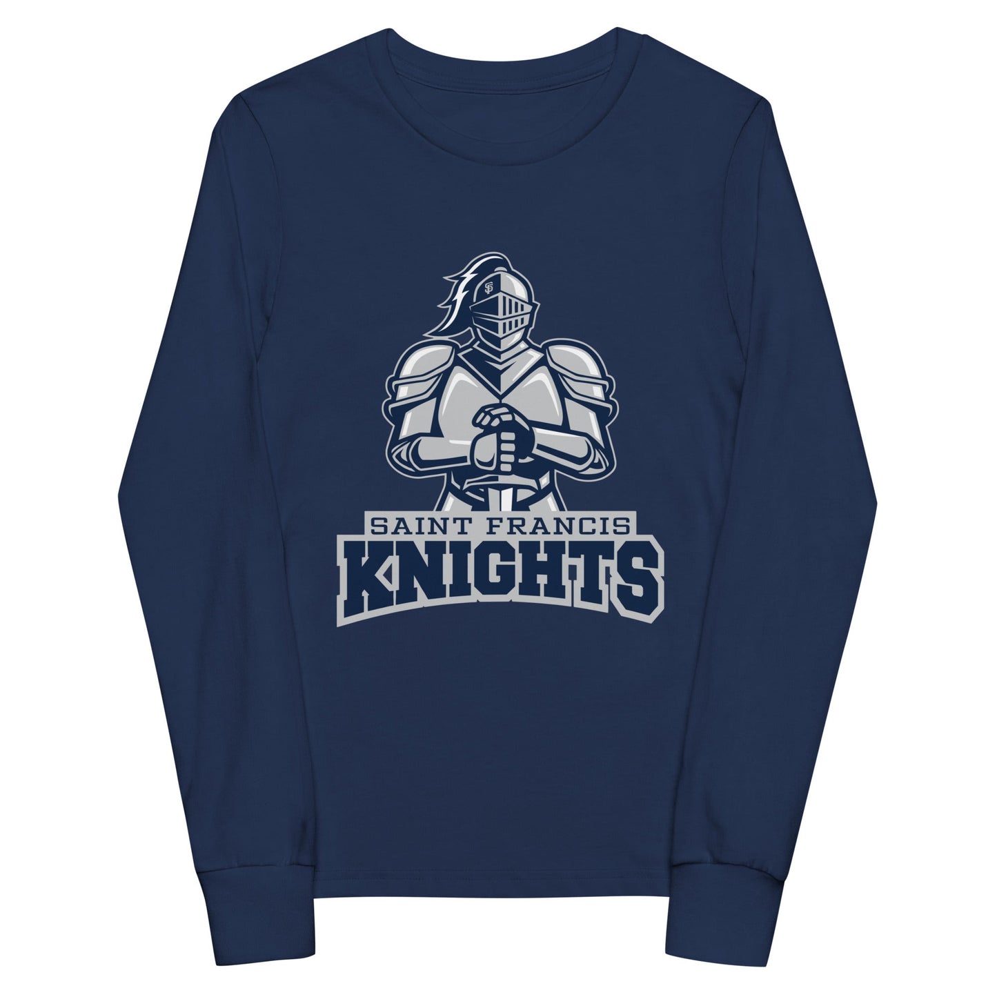 Performance | Youth Long Sleeve T-Shirt | Saint Francis School | Valor Athletics Logo