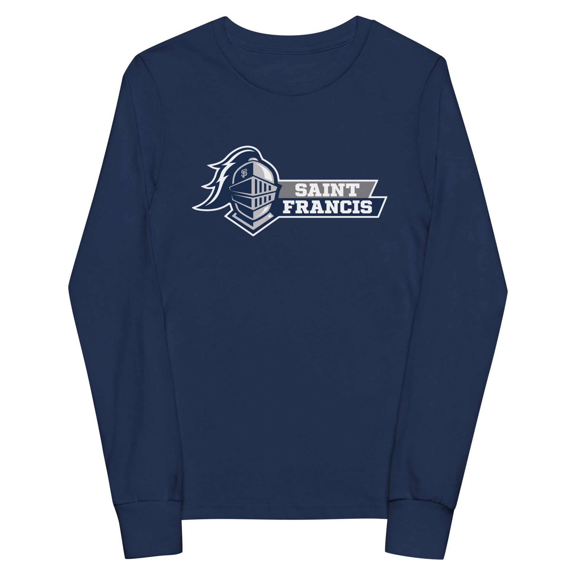 Performance | Youth Long Sleeve T-Shirt | Saint Francis School | Vanguard Logo