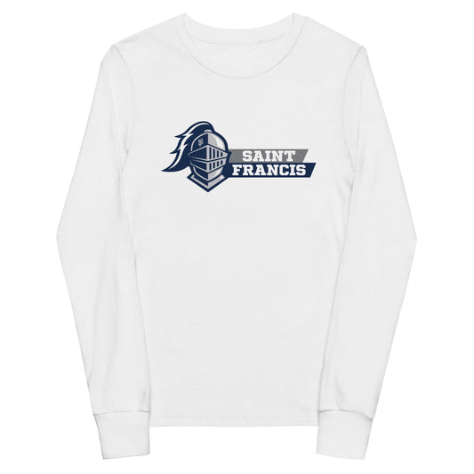 Performance | Youth Long Sleeve T-Shirt | Saint Francis School | Vanguard Logo