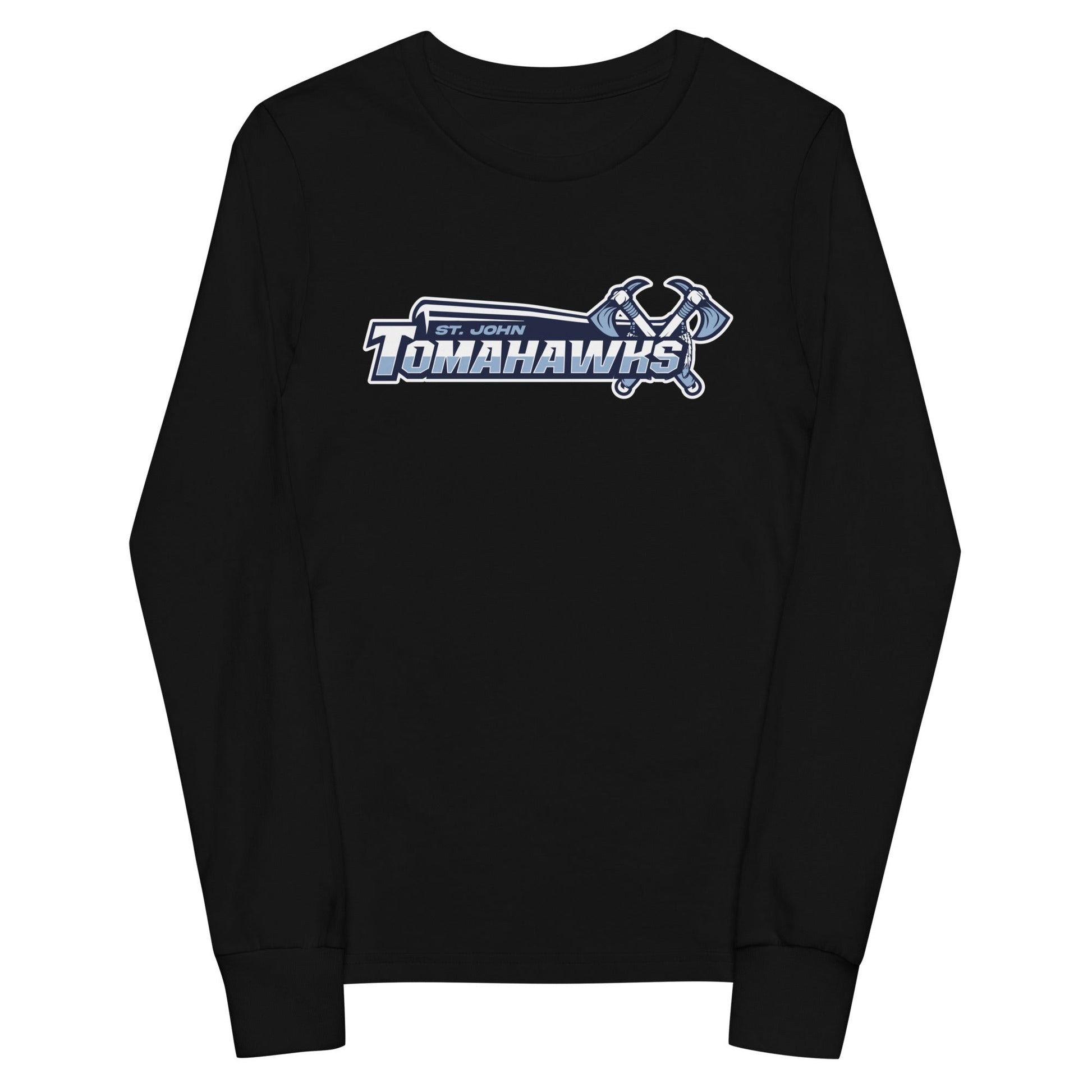Performance | Youth Long Sleeve T-Shirt | Saint John Tomahawks | Script Logo