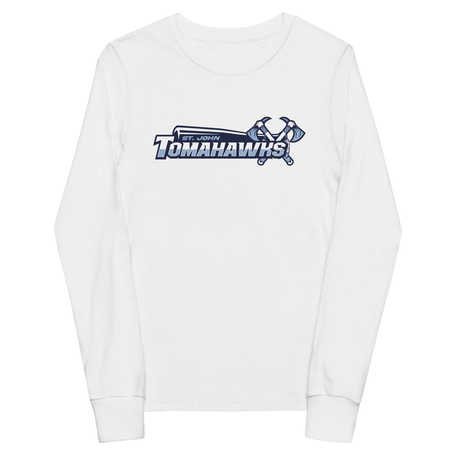 Performance | Youth Long Sleeve T-Shirt | Saint John Tomahawks | Script Logo