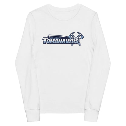Performance | Youth Long Sleeve T-Shirt | Saint John Tomahawks | Script Logo