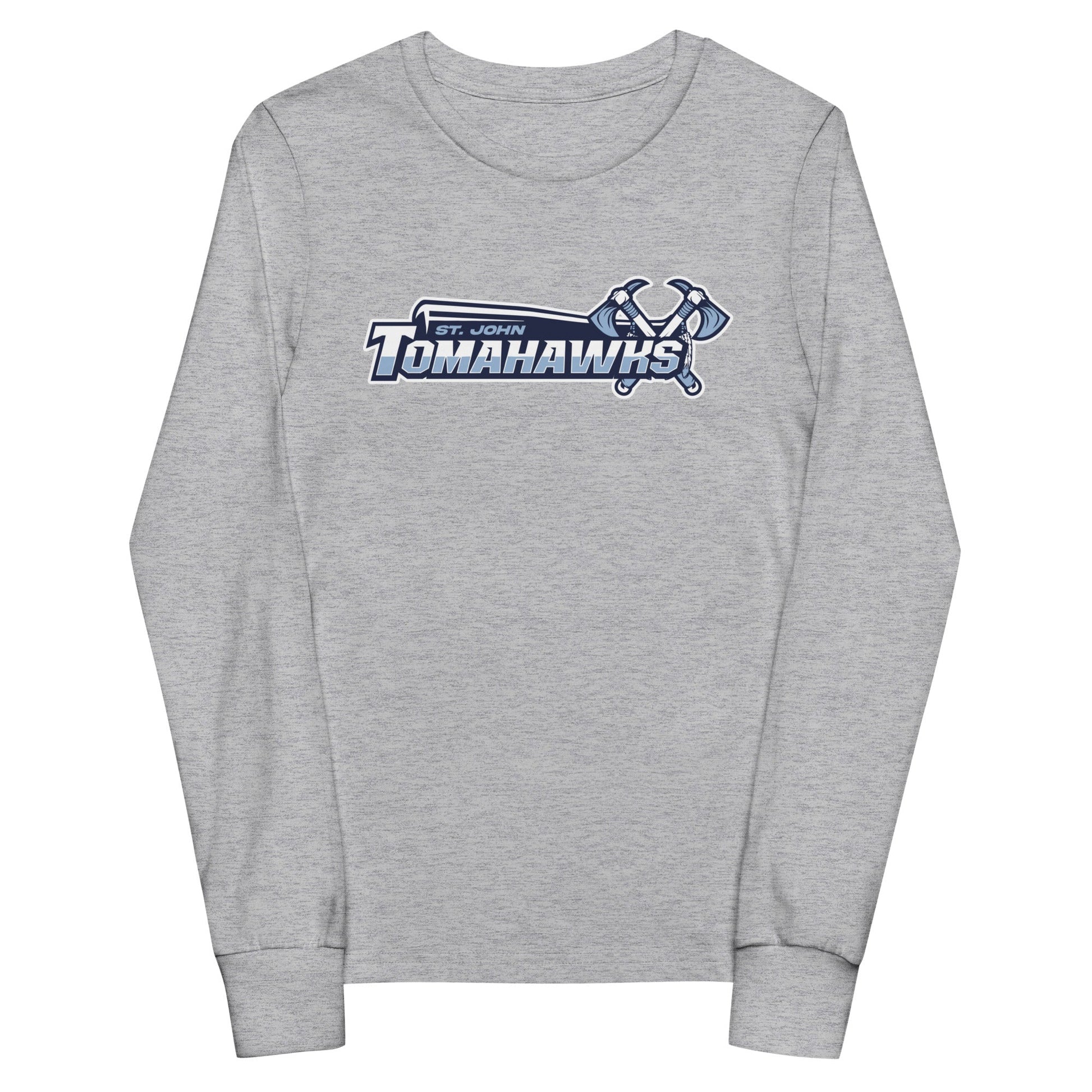 Performance | Youth Long Sleeve T-Shirt | Saint John Tomahawks | Script Logo