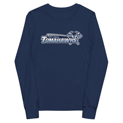 Performance | Youth Long Sleeve T-Shirt | Saint John Tomahawks | Script Logo