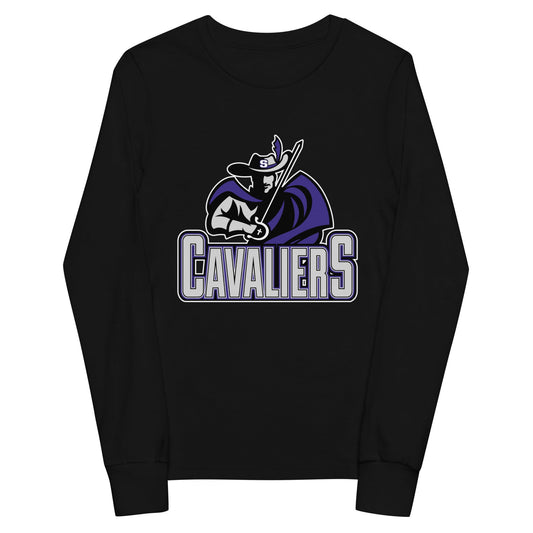 Performance | Youth Long Sleeve T-Shirt | Saint Thomas More | Cavalier Vanguard Logo