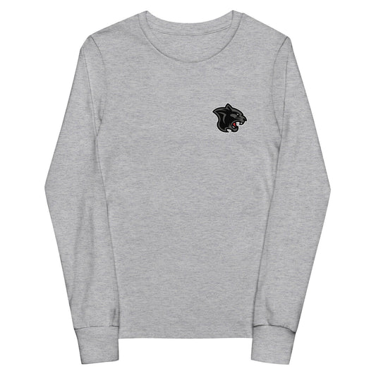 Performance | Youth Long Sleeve T-Shirt | Samuel Fels Football | Panther Mark Logo