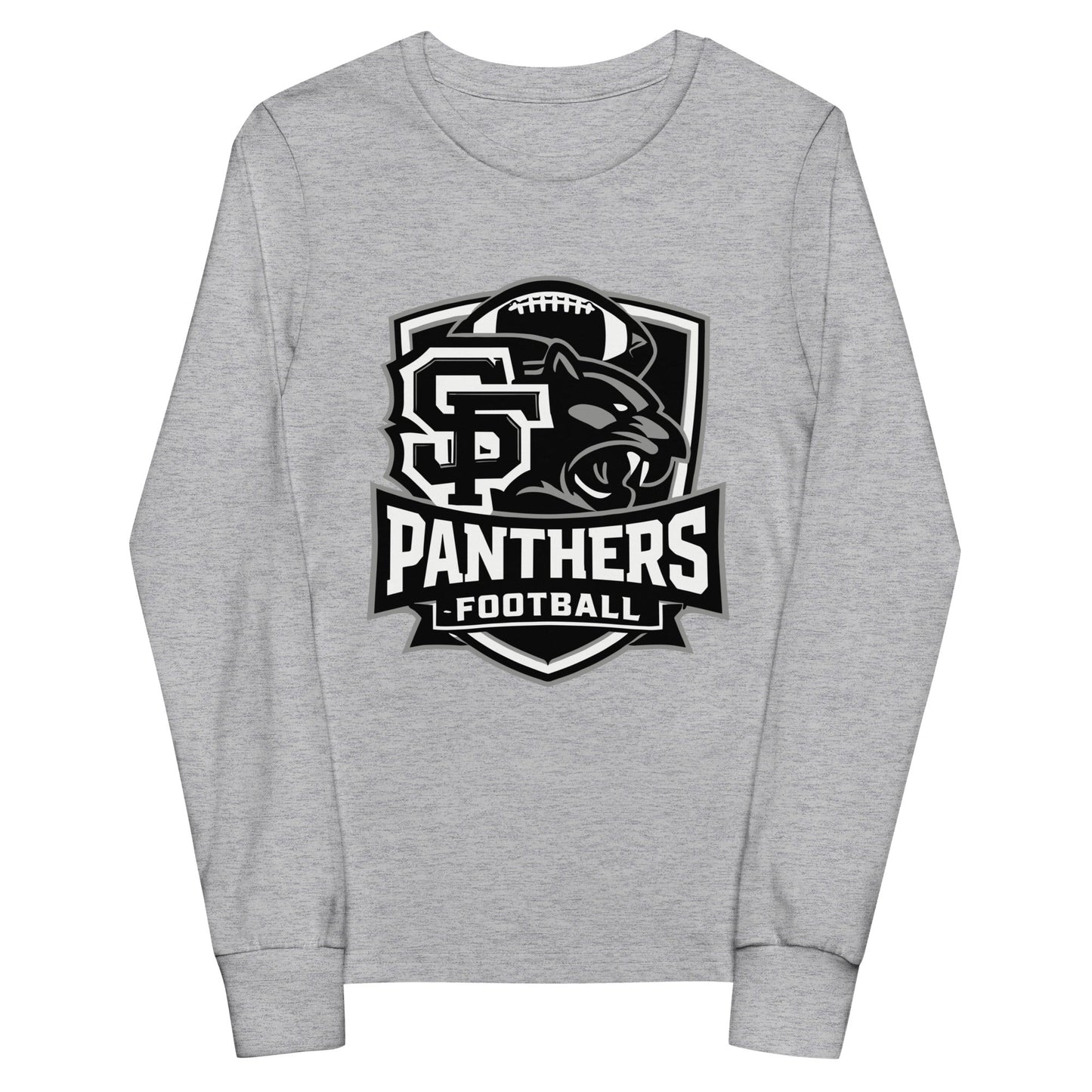 Performance | Youth Long Sleeve T-Shirt | Samuel Fels Football | Shield Logo