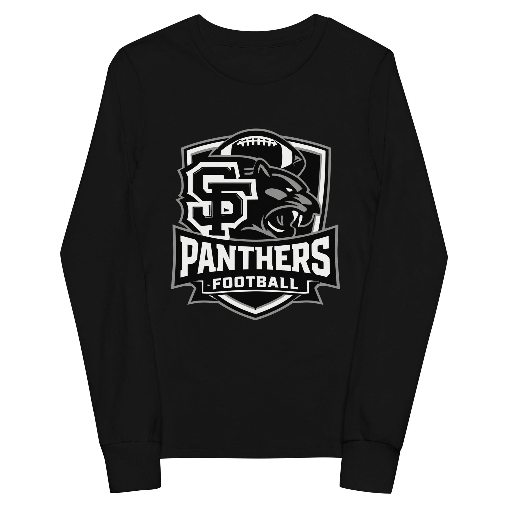 Performance | Youth Long Sleeve T-Shirt | Samuel Fels Football | Shield Logo