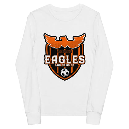 Performance | Youth Long Sleeve T-Shirt | San Bruno Eagles | Shield Logo