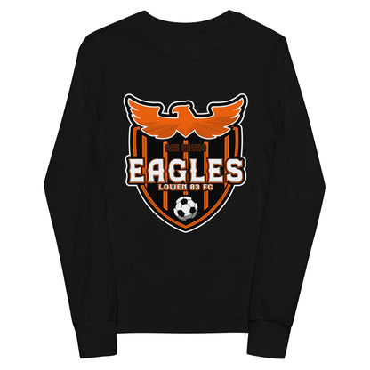 Performance | Youth Long Sleeve T-Shirt | San Bruno Eagles | Shield Logo