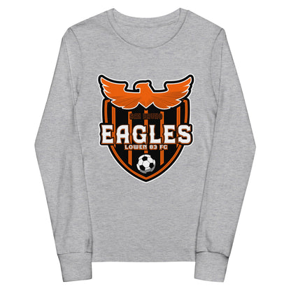 Performance | Youth Long Sleeve T-Shirt | San Bruno Eagles | Shield Logo
