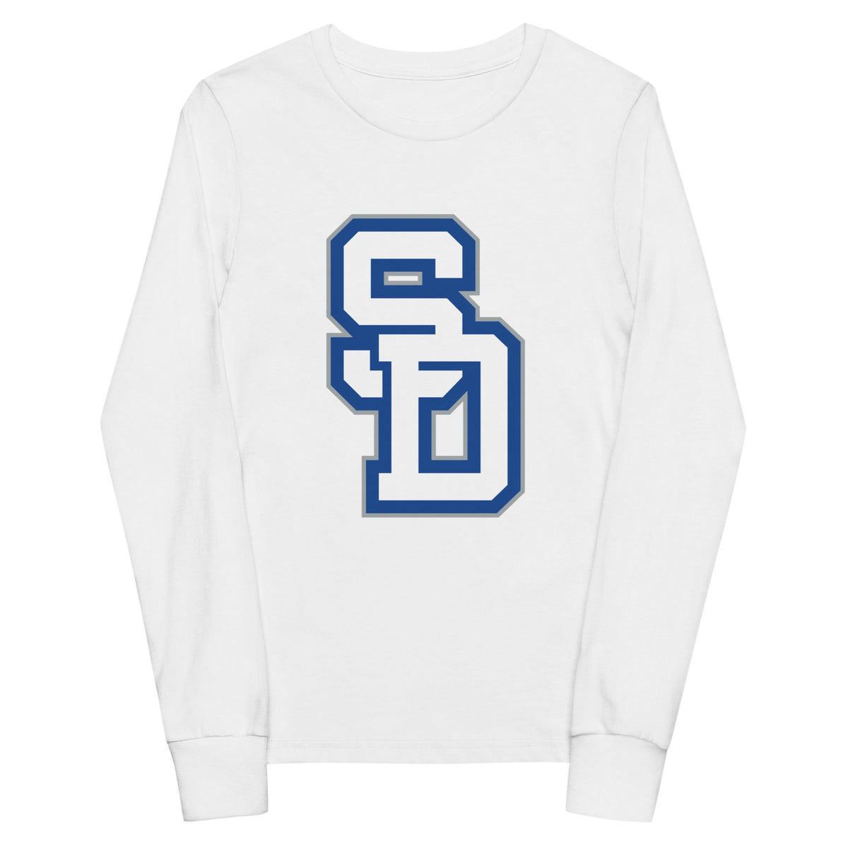 Performance | Youth Long Sleeve T-Shirt | San Diego High School Wrestling | Crest Logo