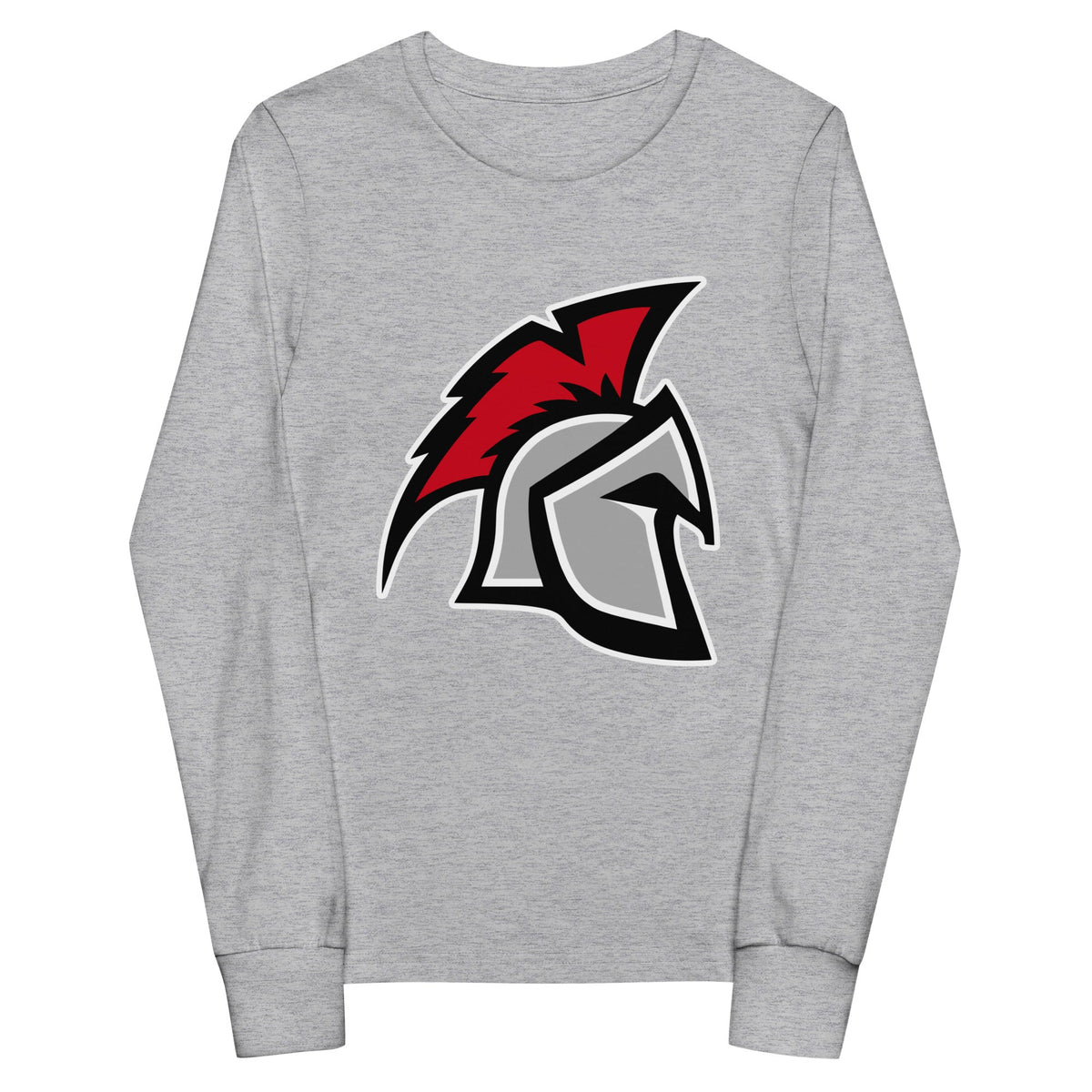 Performance | Youth Long Sleeve T-Shirt | Sanford Spartans | Emblem Logo