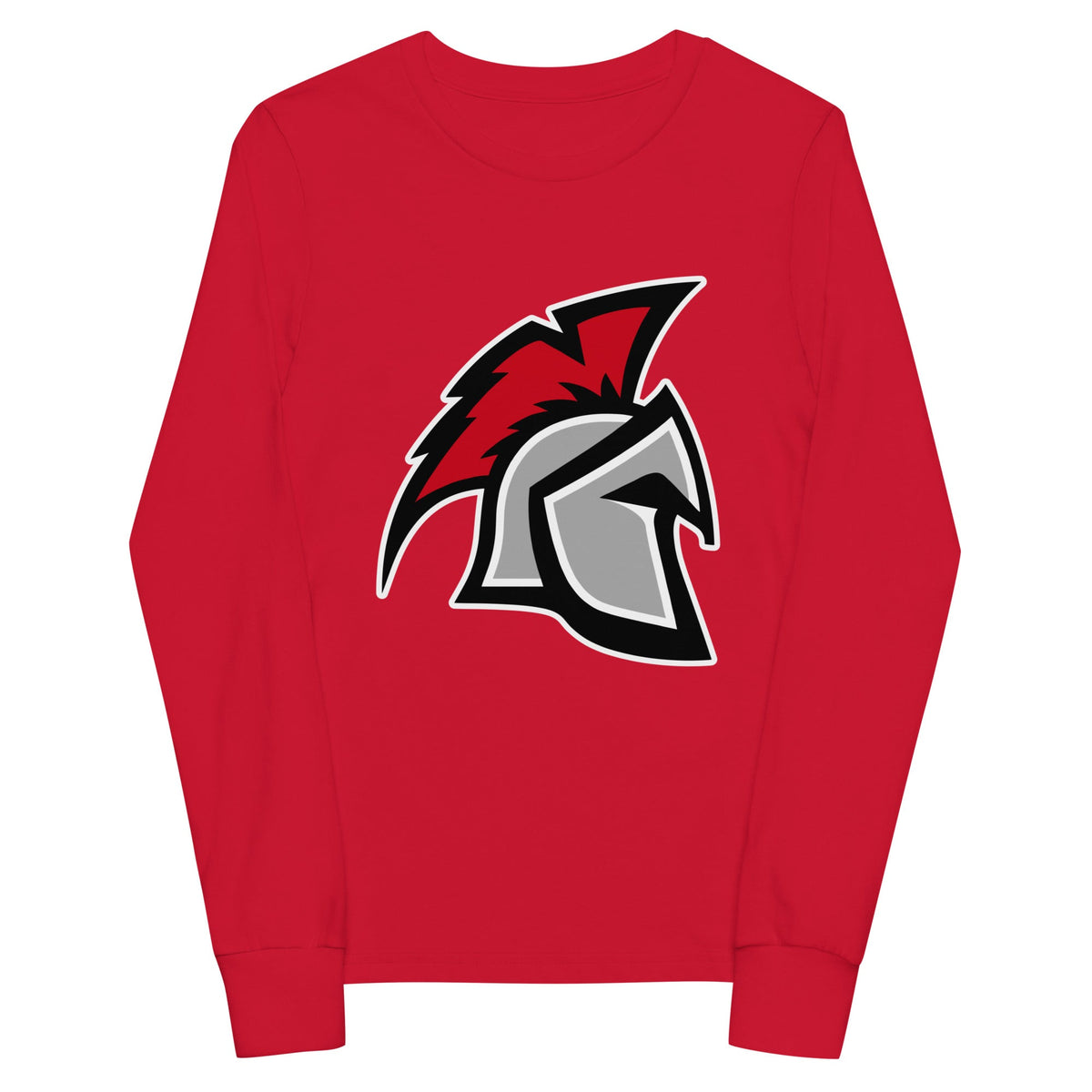 Performance | Youth Long Sleeve T-Shirt | Sanford Spartans | Emblem Logo
