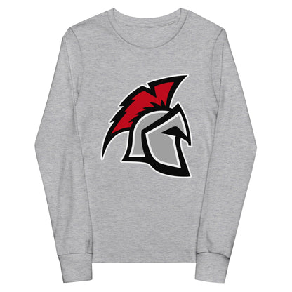 Performance | Youth Long Sleeve T-Shirt | Sanford Spartans | Emblem Logo