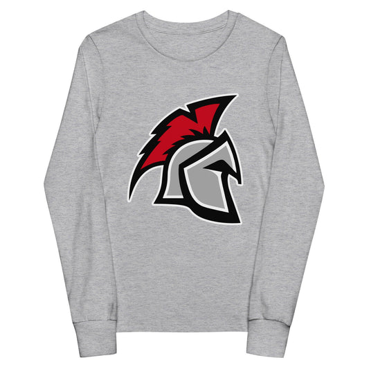Performance | Youth Long Sleeve T-Shirt | Sanford Spartans | Emblem Logo