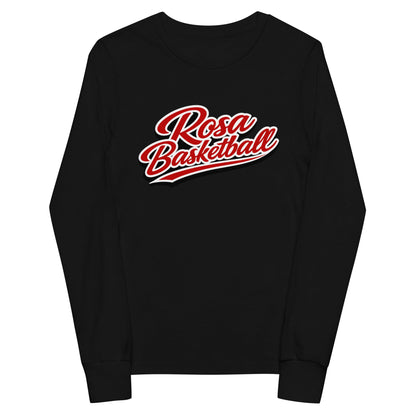 Performance | Youth Long Sleeve T-Shirt | Santa Rosa Elite | Athletics Script Logo