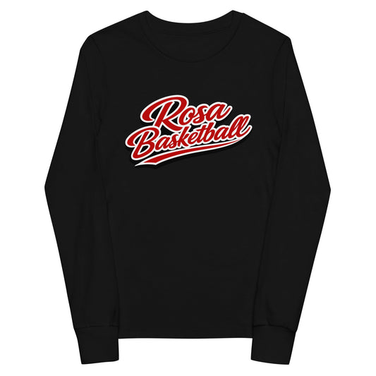 Performance | Youth Long Sleeve T-Shirt | Santa Rosa Elite | Athletics Script Logo