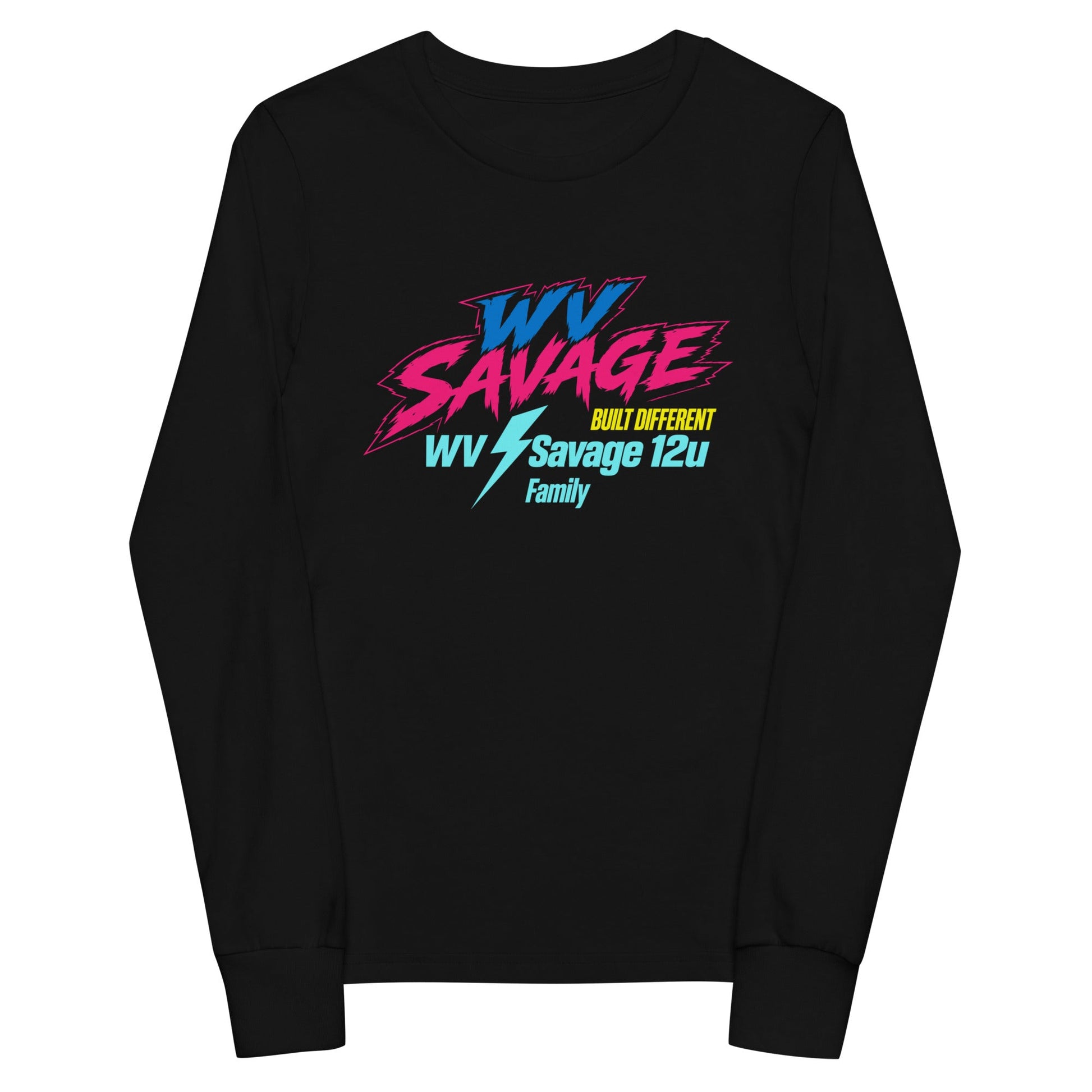 Performance | Youth Long Sleeve T-Shirt | Savage | Modern Text Logo