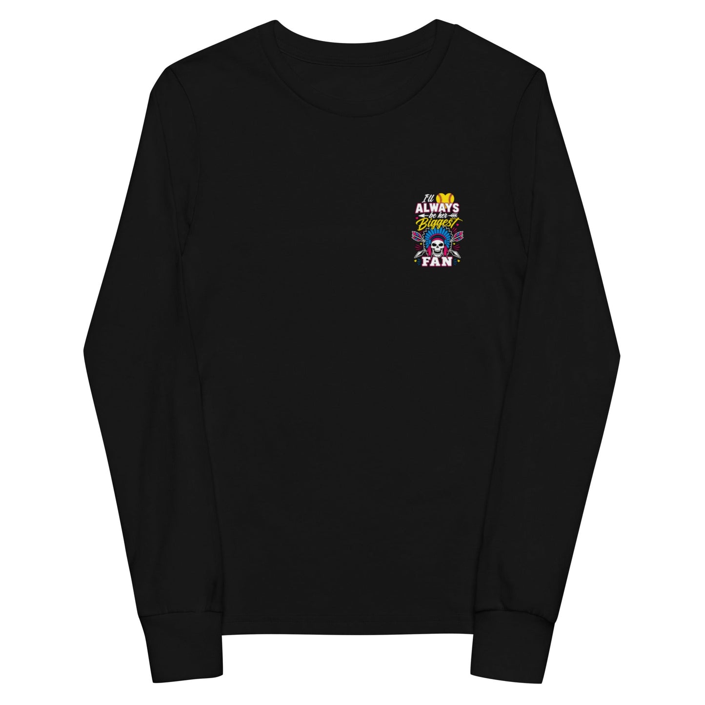 Performance | Youth Long Sleeve T-Shirt | Savage Softball | Crest Logo