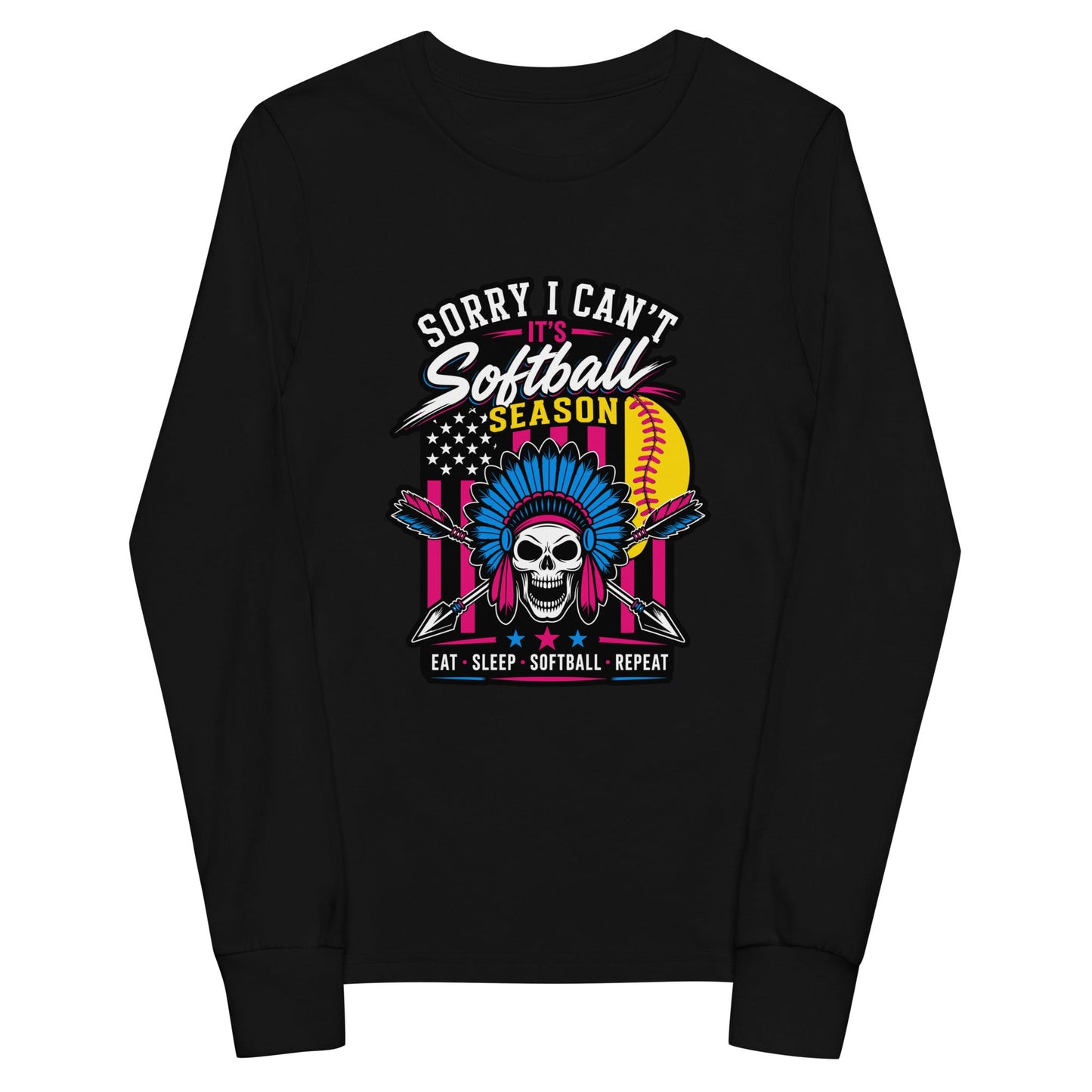 Performance | Youth Long Sleeve T-Shirt | Savage Softball | Tribal Ace Logo