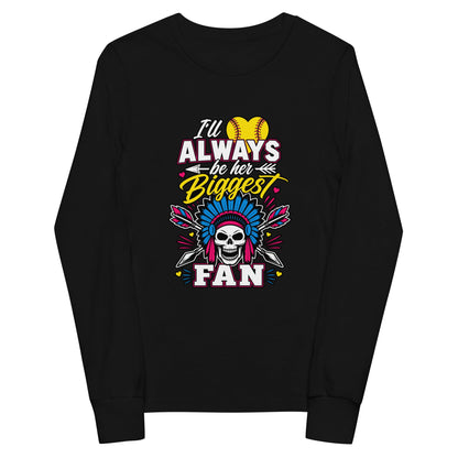 Performance | Youth Long Sleeve T-Shirt | Savage Softball | Valor Logo