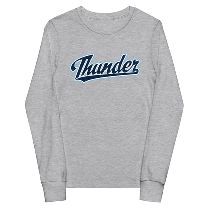 Performance | Youth Long Sleeve T-Shirt | SCAA Thunder | Script Logo