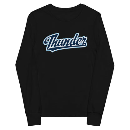 Performance | Youth Long Sleeve T-Shirt | SCAA Thunder | Script Logo