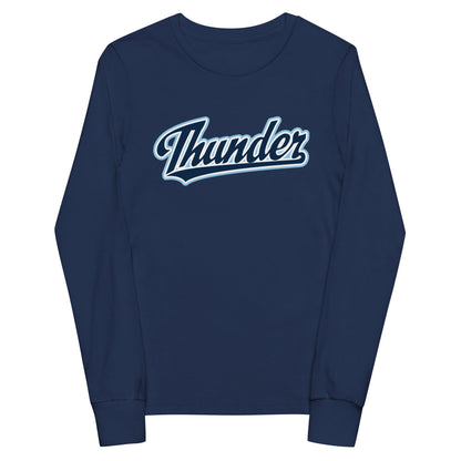 Performance | Youth Long Sleeve T-Shirt | SCAA Thunder | Script Logo
