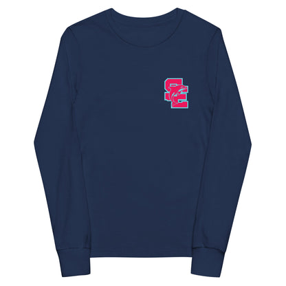 Performance | Youth Long Sleeve T-Shirt | SE Triumphant Dolphins | SE Alt Logo