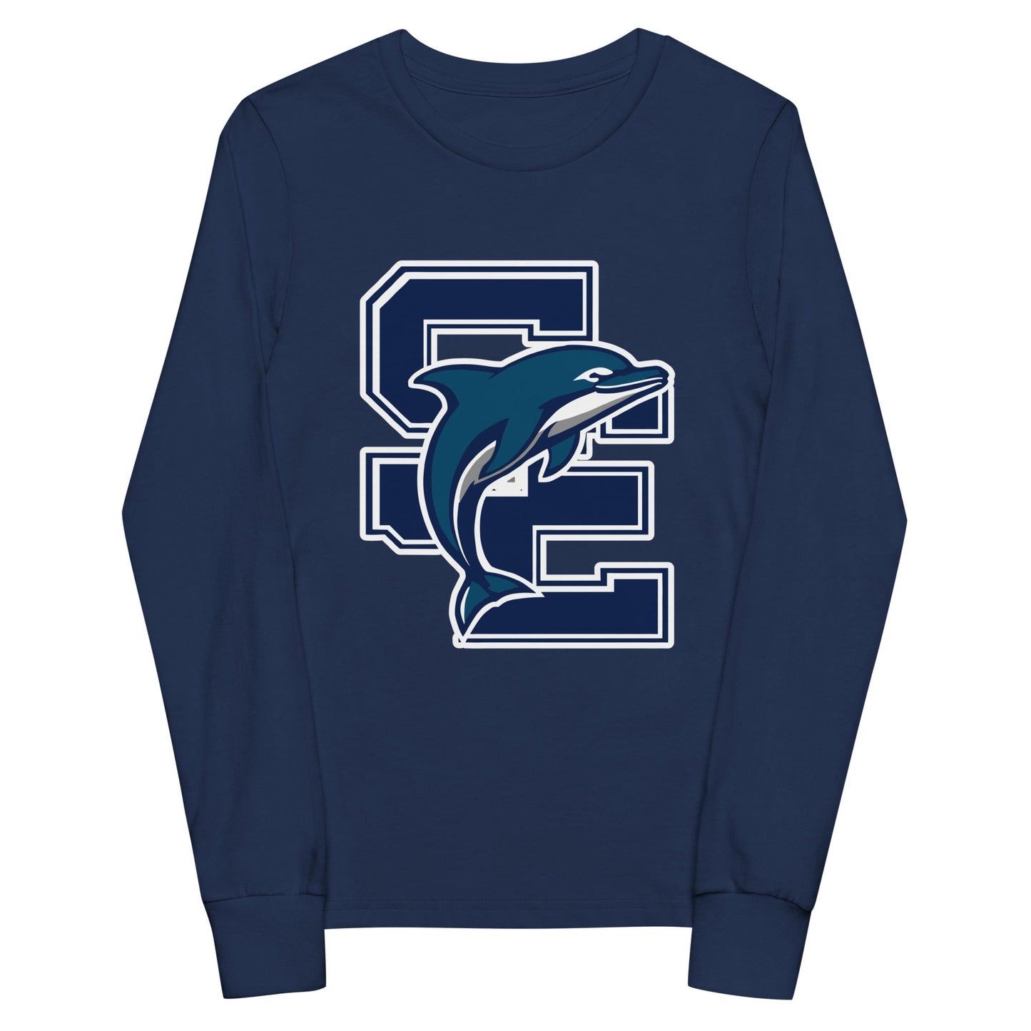 Performance | Youth Long Sleeve T-Shirt | SE Triumphant Dolphins | SE Logo