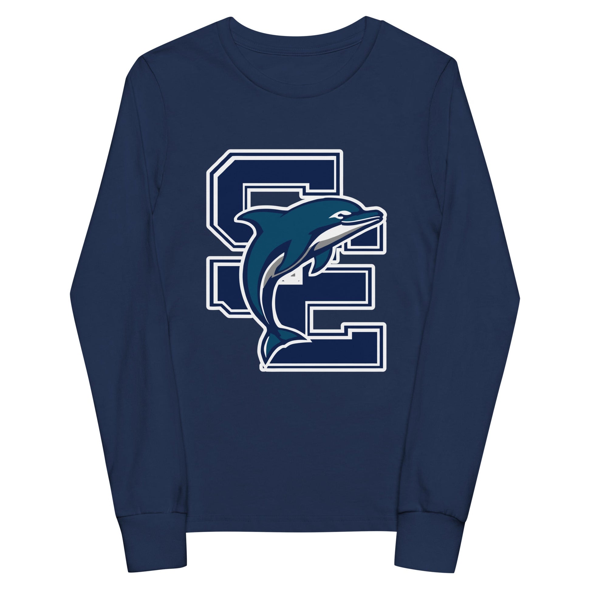 Performance | Youth Long Sleeve T-Shirt | SE Triumphant Dolphins | SE Logo