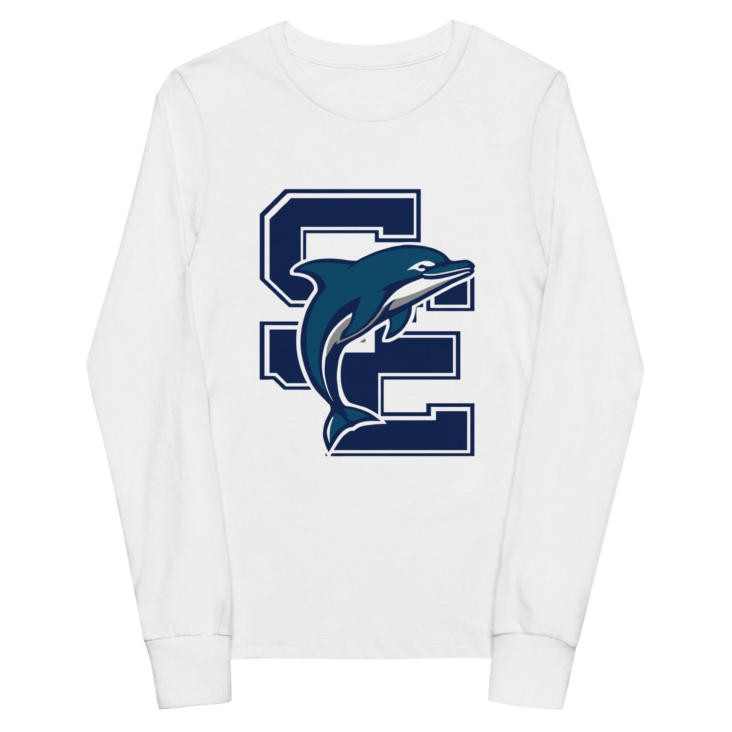 Performance | Youth Long Sleeve T-Shirt | SE Triumphant Dolphins | SE Logo