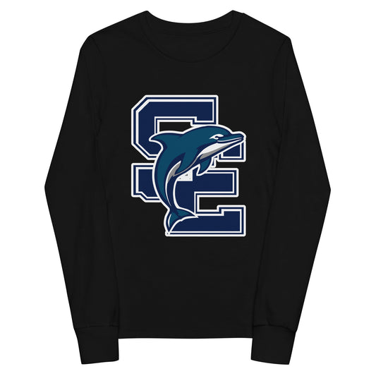 Performance | Youth Long Sleeve T-Shirt | SE Triumphant Dolphins | SE Logo