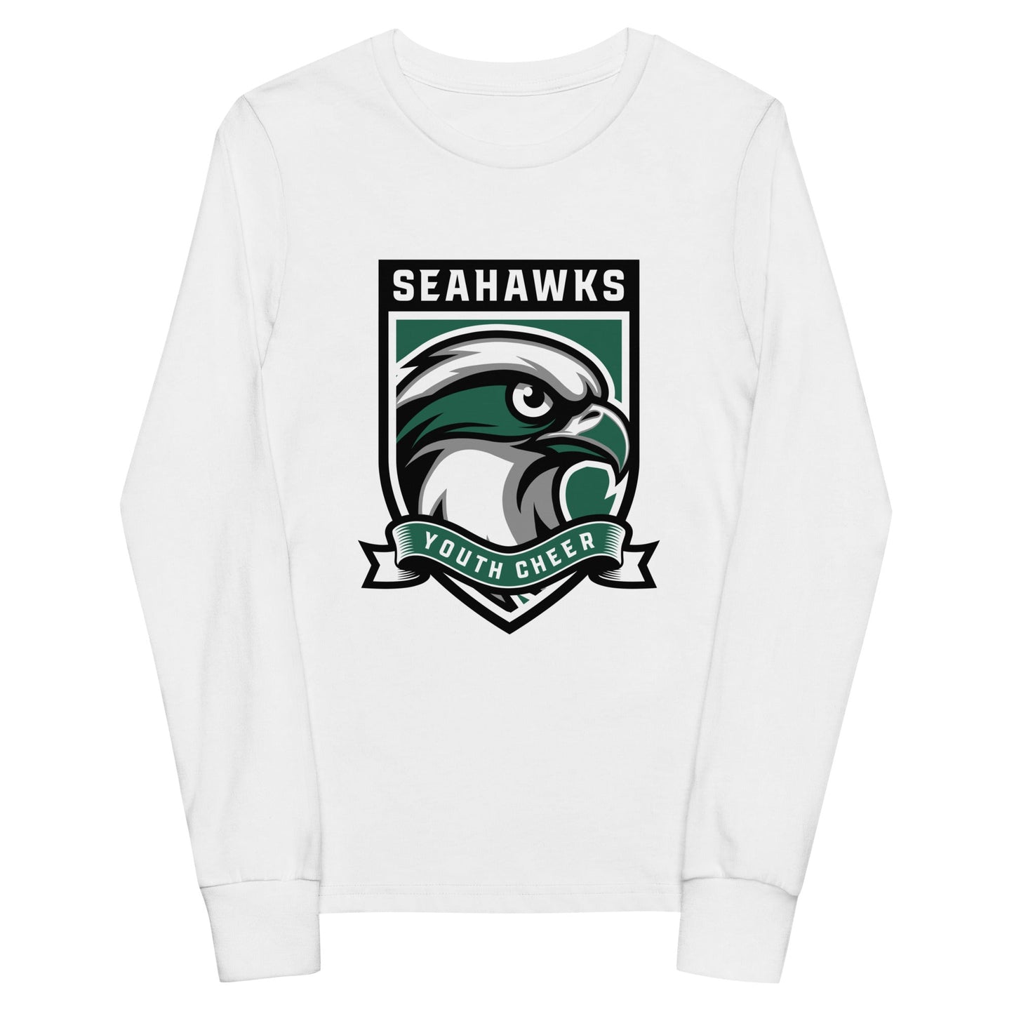 Performance | Youth Long Sleeve T-Shirt | Seahawks Youth Cheer | Shield Logo