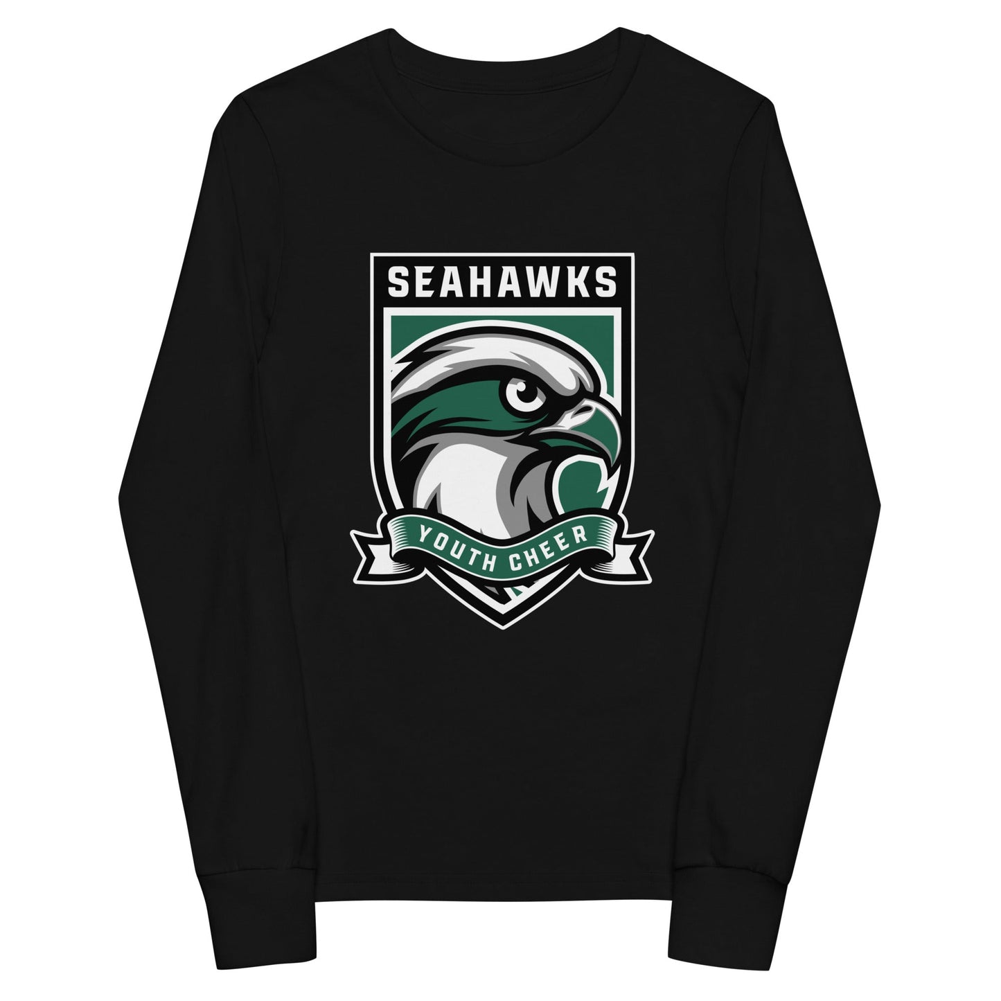 Performance | Youth Long Sleeve T-Shirt | Seahawks Youth Cheer | Shield Logo
