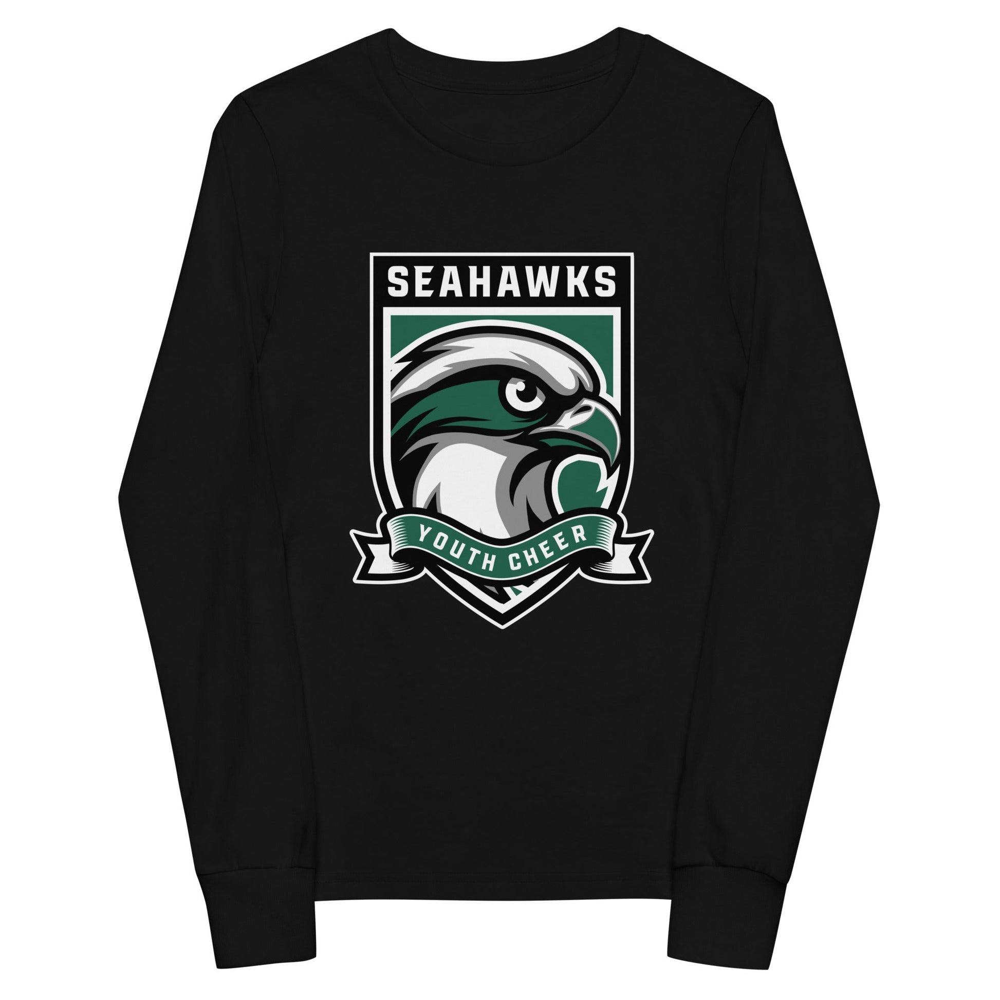 Performance | Youth Long Sleeve T-Shirt | Seahawks Youth Cheer | Shield Logo