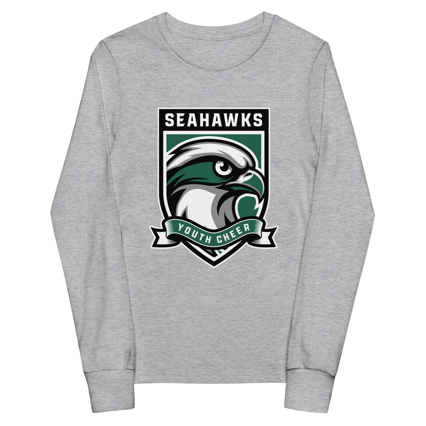 Performance | Youth Long Sleeve T-Shirt | Seahawks Youth Cheer | Shield Logo