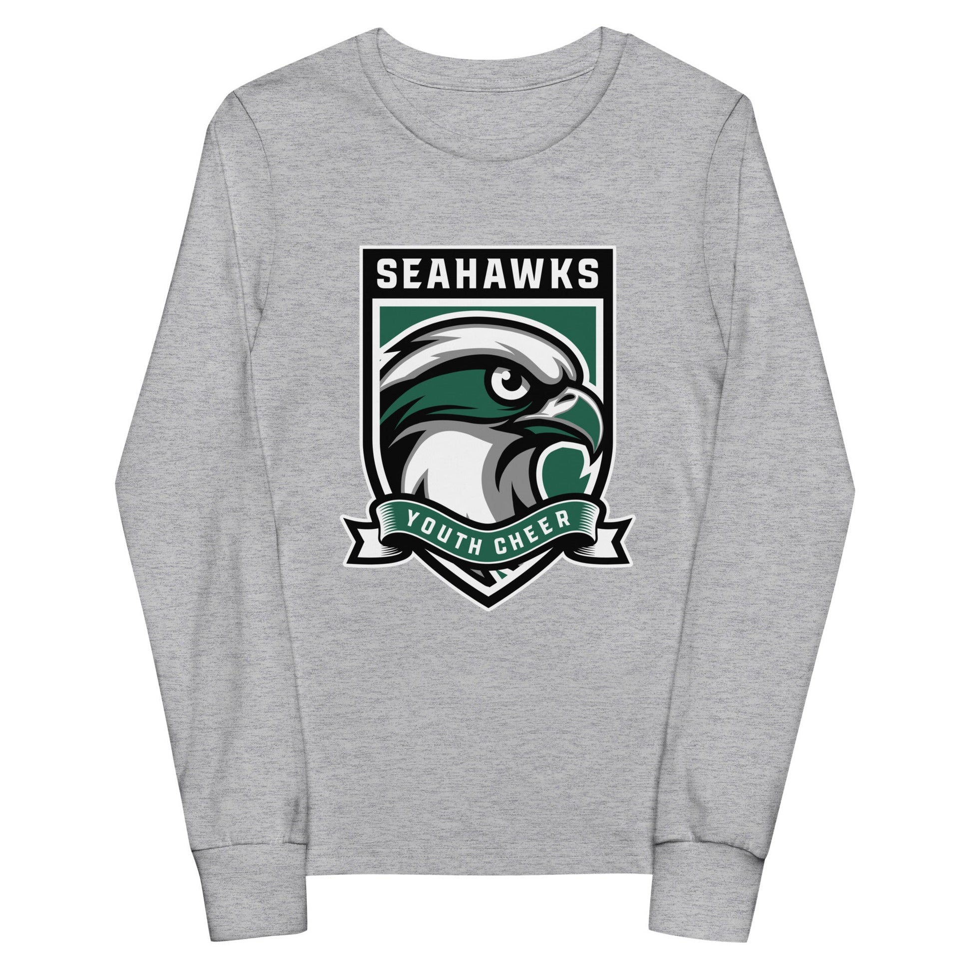 Performance | Youth Long Sleeve T-Shirt | Seahawks Youth Cheer | Shield Logo