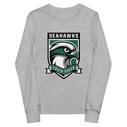 Performance | Youth Long Sleeve T-Shirt | Seahawks Youth Cheer | Shield Logo