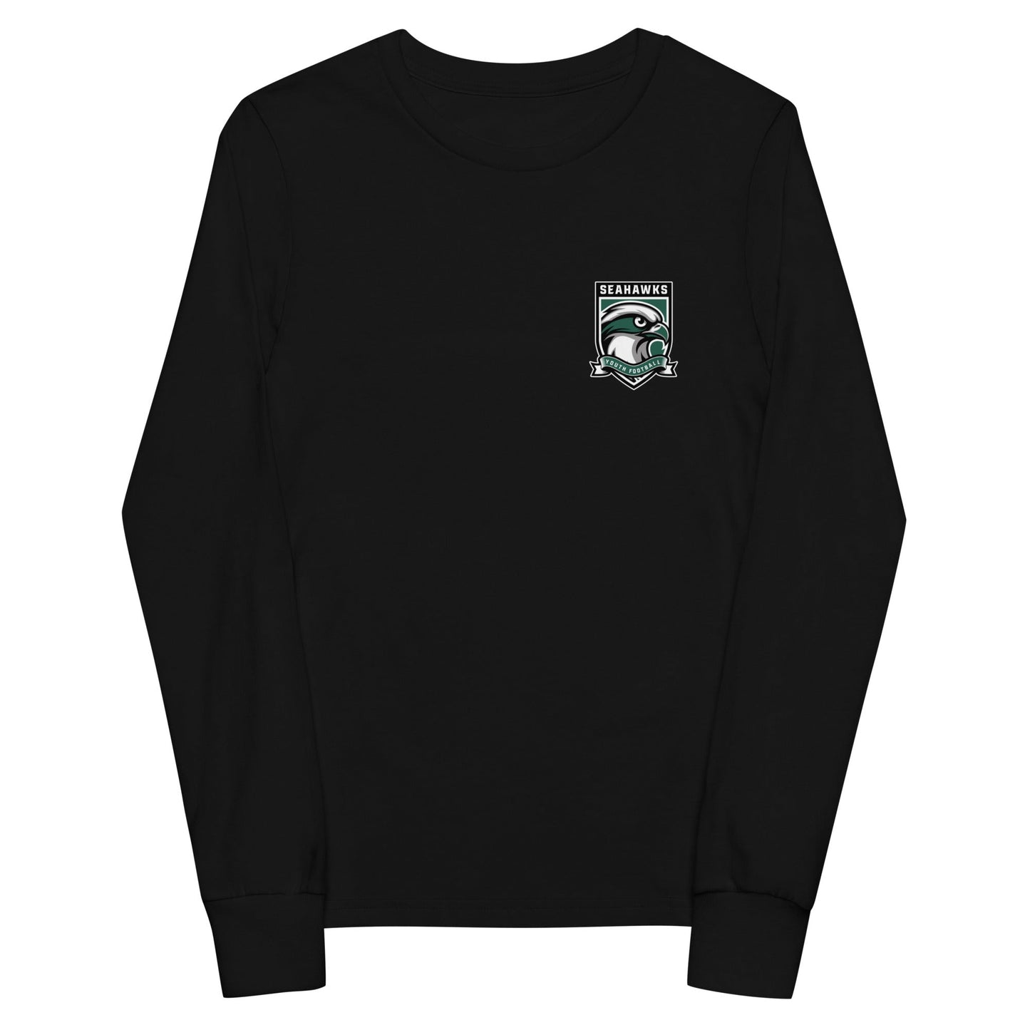 Performance | Youth Long Sleeve T-Shirt | Seahawks Youth Football | Shield Logo