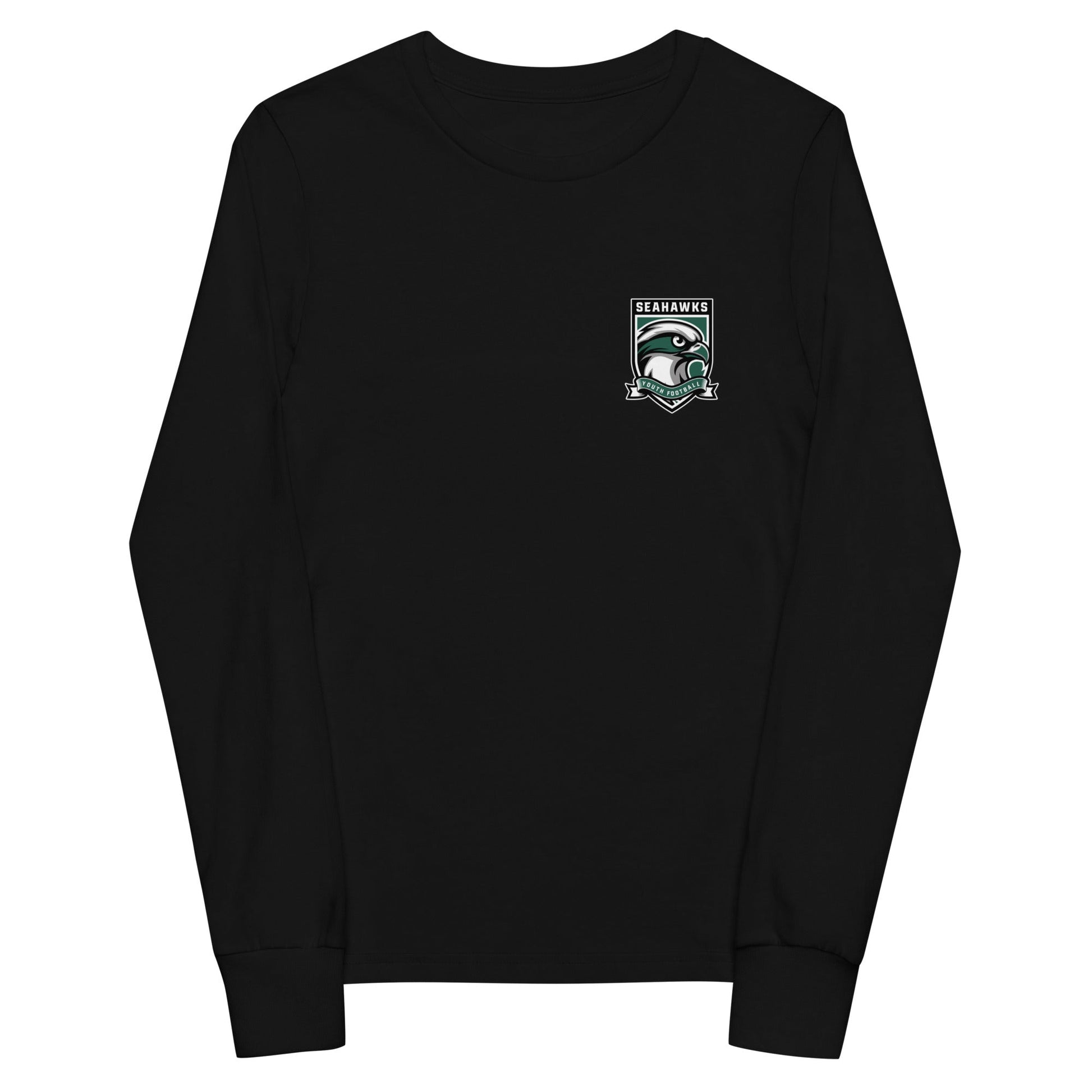 Performance | Youth Long Sleeve T-Shirt | Seahawks Youth Football | Shield Logo