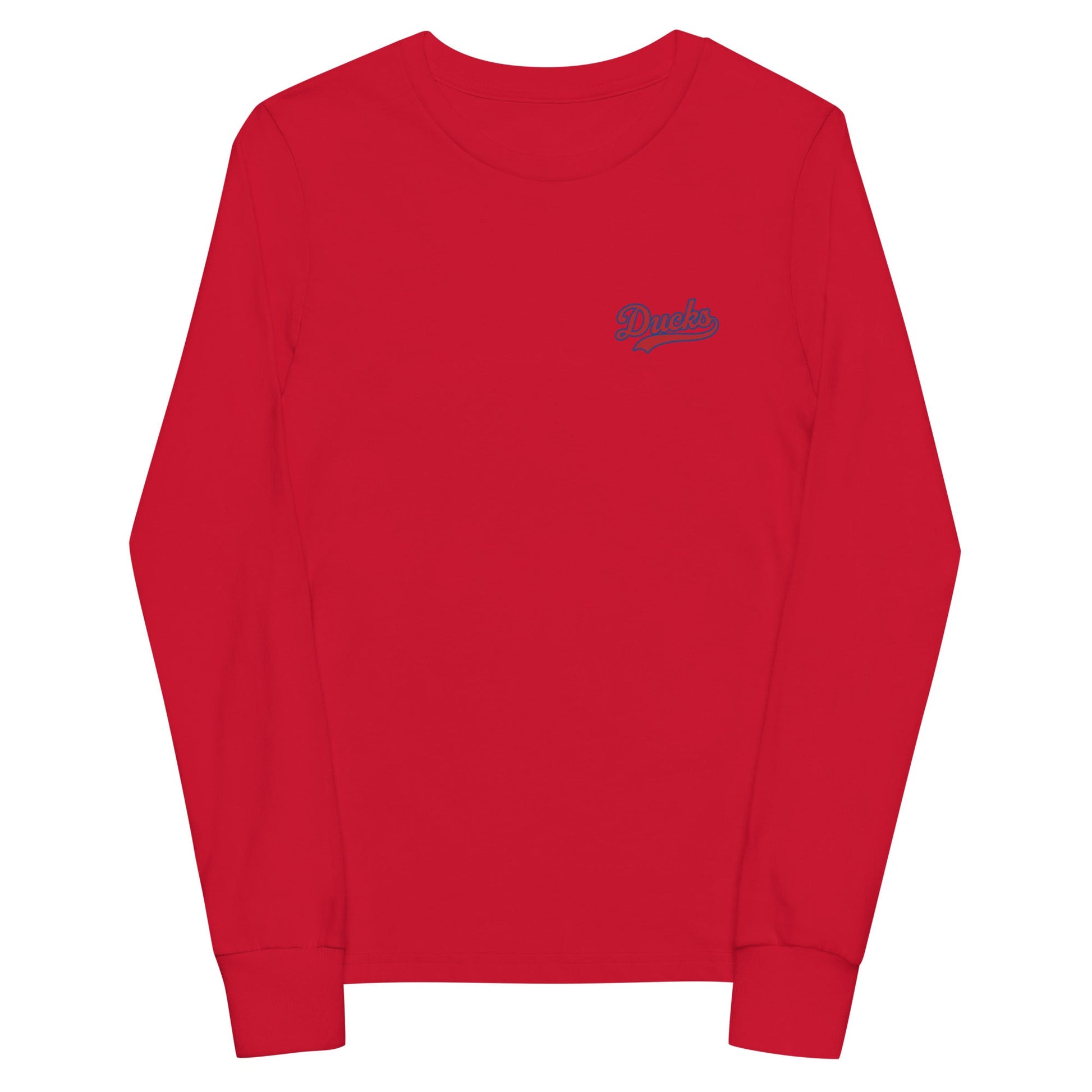 Performance | Youth Long Sleeve T-Shirt | Semo Ducks Baseball | Script Logo