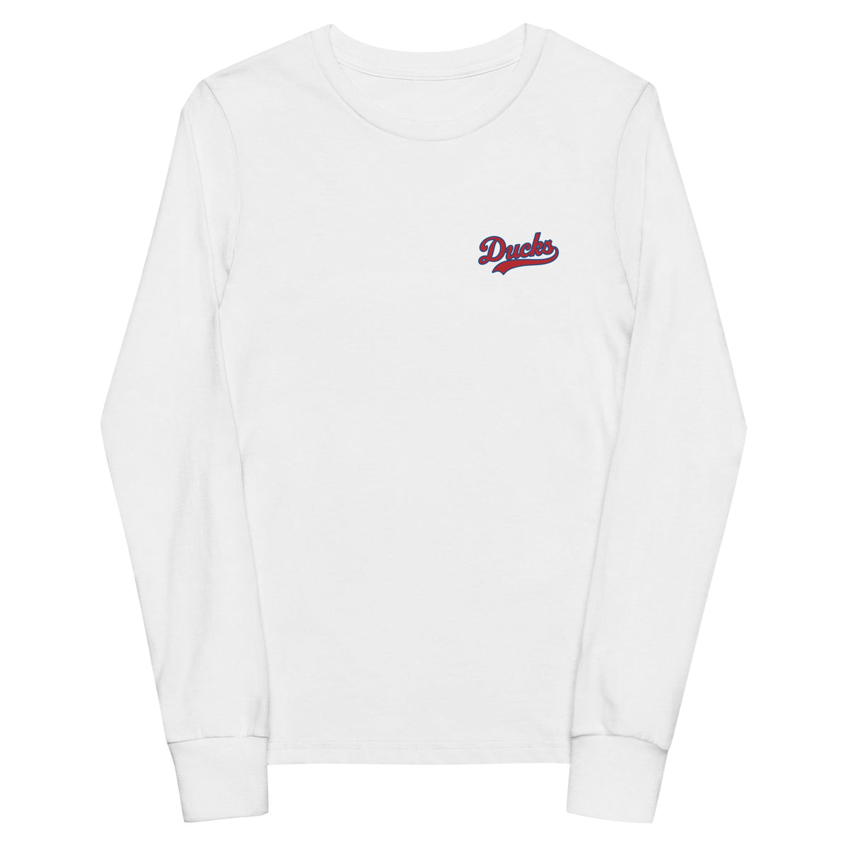 Performance | Youth Long Sleeve T-Shirt | Semo Ducks Baseball | Script Logo