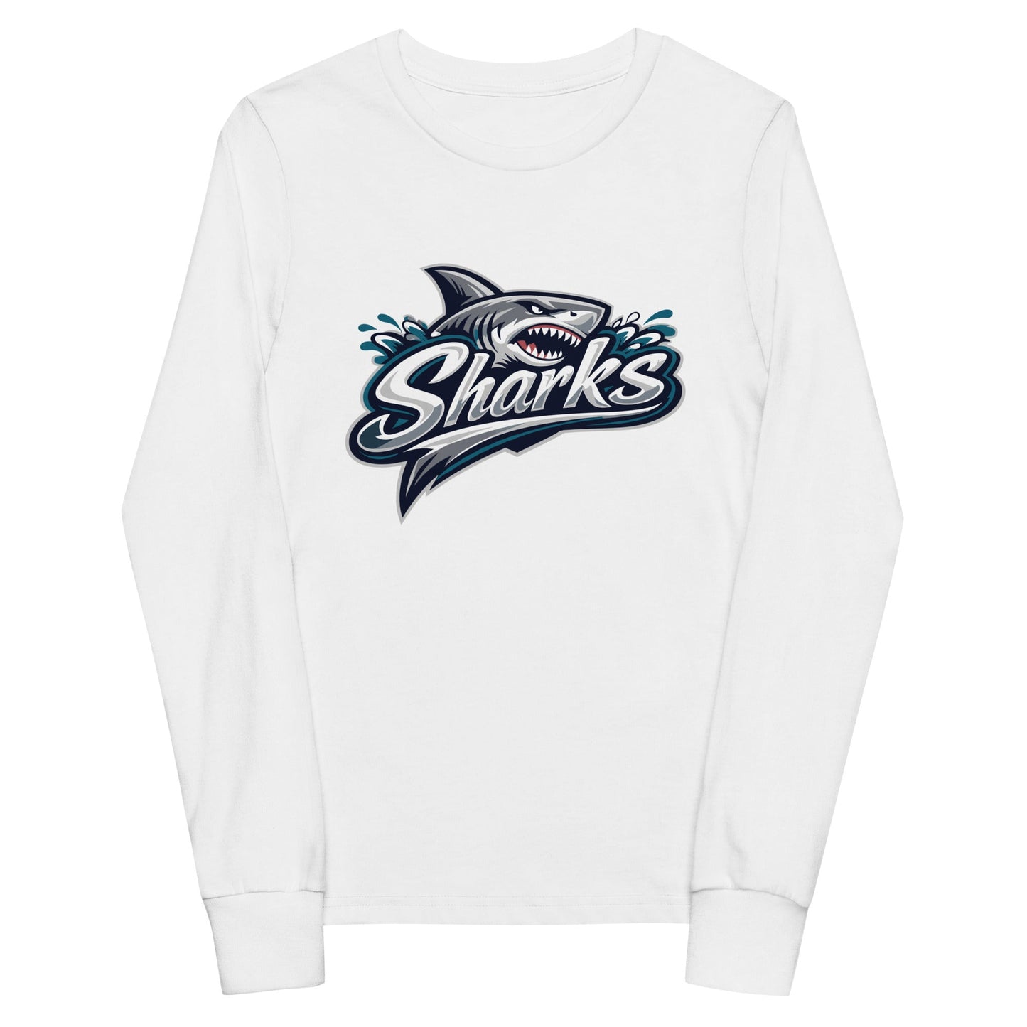 Performance | Youth Long Sleeve T-Shirt | Sharks | Sharks Logo