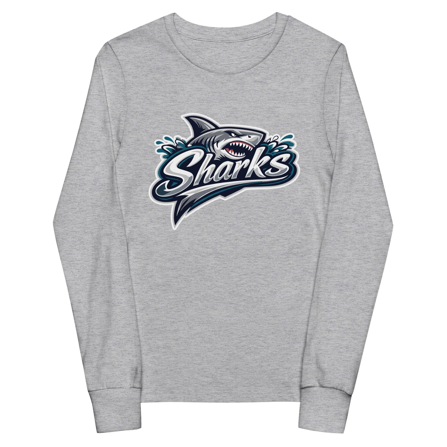 Performance | Youth Long Sleeve T-Shirt | Sharks | Sharks Logo