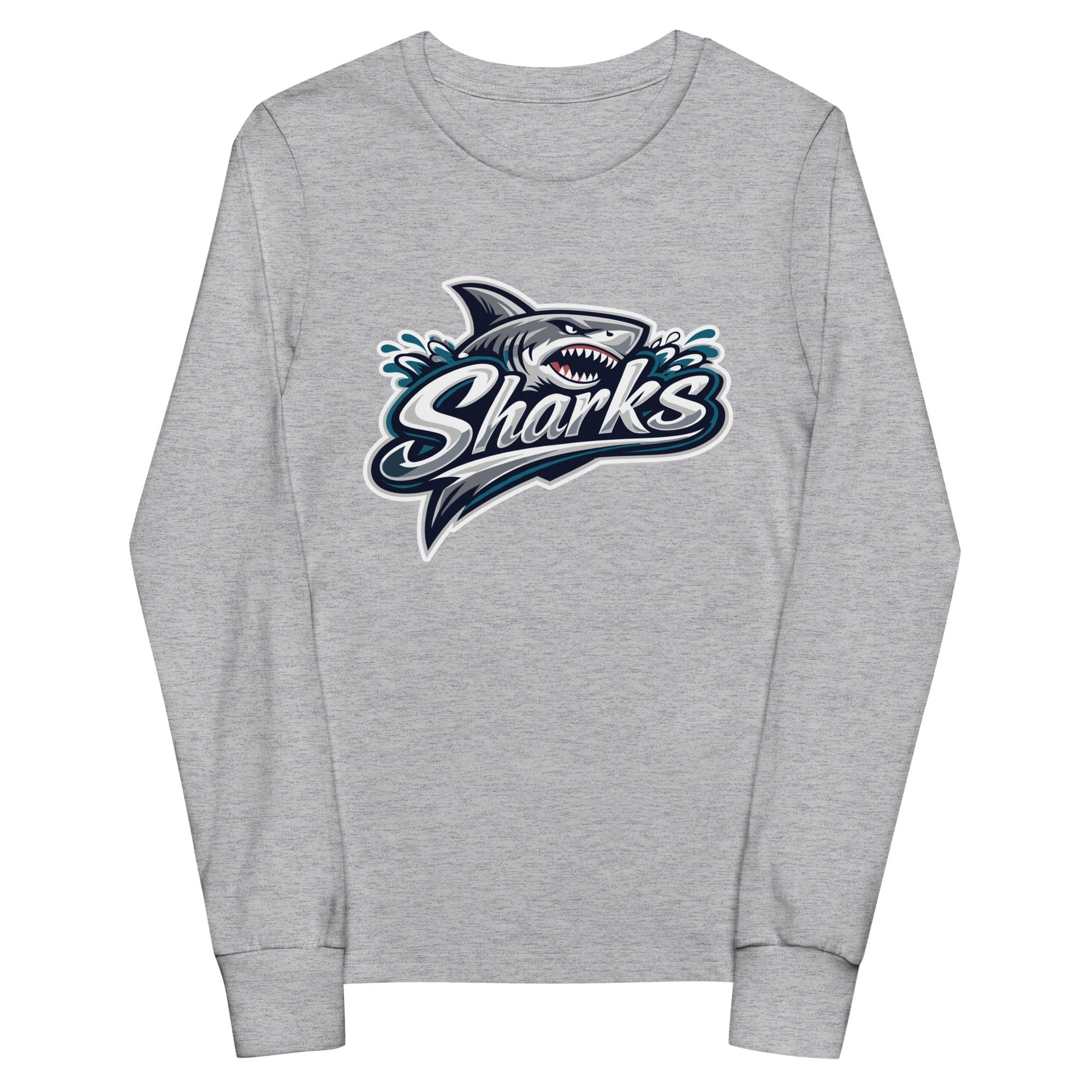 Performance | Youth Long Sleeve T-Shirt | Sharks | Sharks Logo