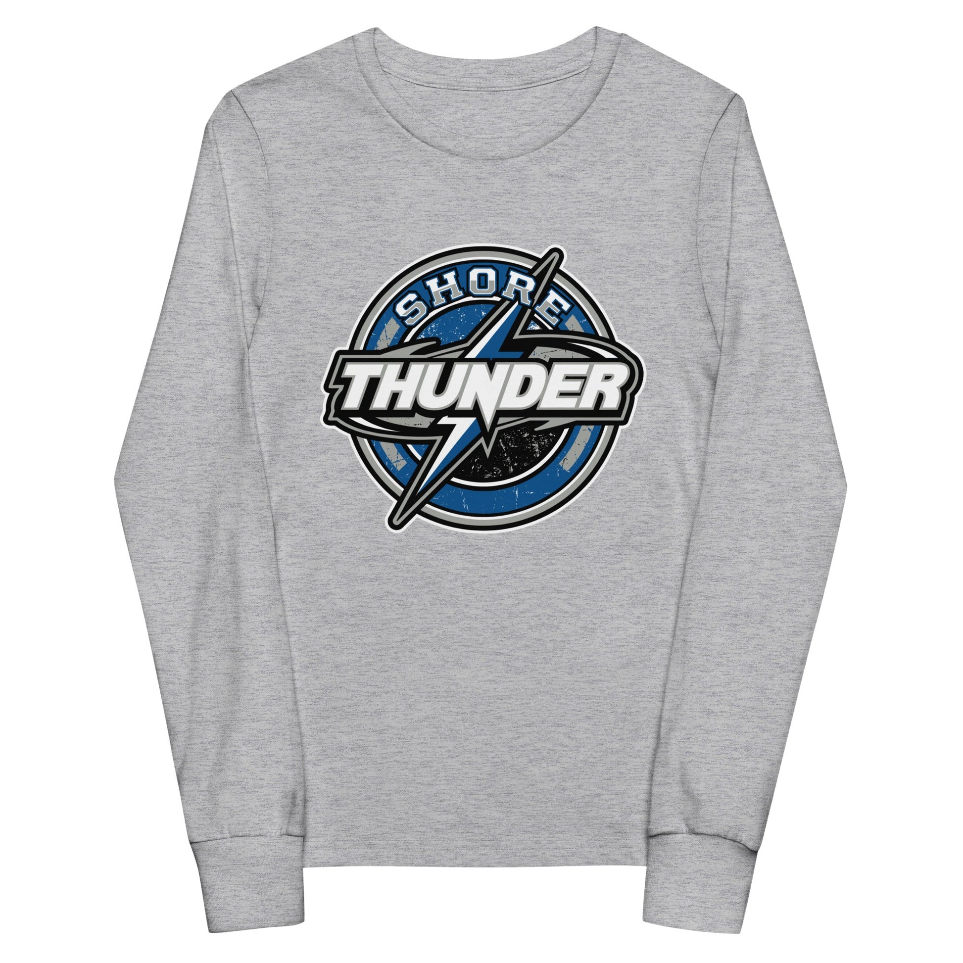 Performance | Youth Long Sleeve T-Shirt | Shore Thunder LLC | Badge Logo