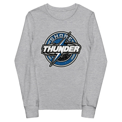 Performance | Youth Long Sleeve T-Shirt | Shore Thunder LLC | Badge Logo